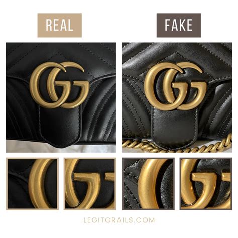 gucci marmont velvet bag real vs fake|How to Authenticate the Gucci Marmont Handbag.